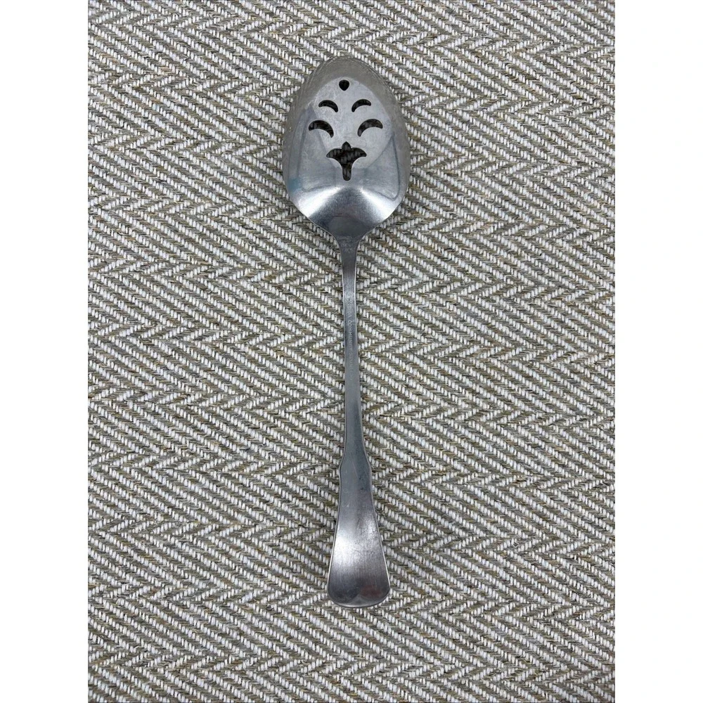 Oneida Community Stainless PATRICK HENRY Pattern Slotted Serving Spoon